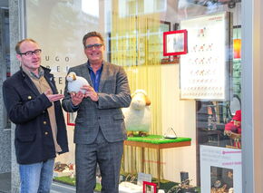 Peter Helmke und Hugo Abel